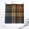 Blue Brown Tartan Traditional English Scottish Masculine Rustic Large Scale Classic Style Elegant Custom Pre-pasted Wallpaper by Spoonflower Pre-Pasted Wallpaper 2FT Wide